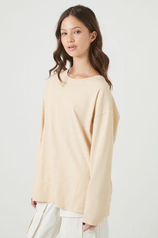 Oversized Drop-Sleeve Top