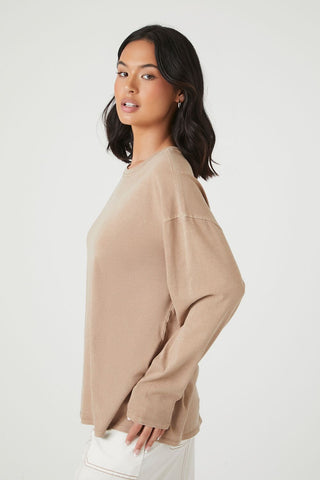 Oversized Drop-Sleeve Top