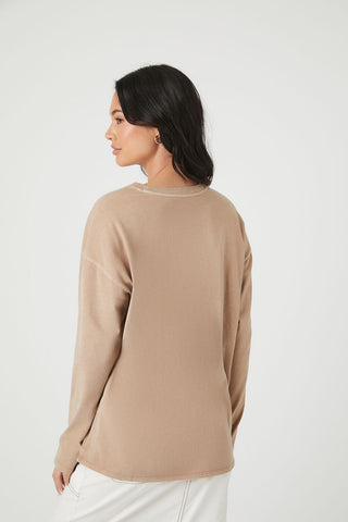 Oversized Drop-Sleeve Top