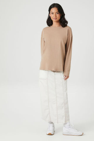 Oversized Drop-Sleeve Top