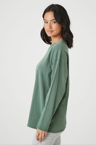 Oversized Drop-Sleeve Top