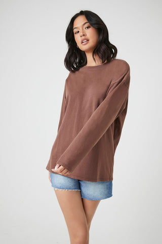 Oversized Drop-Sleeve Top