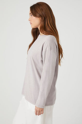 Oversized Drop-Sleeve Top