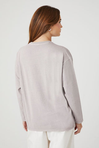 Oversized Drop-Sleeve Top