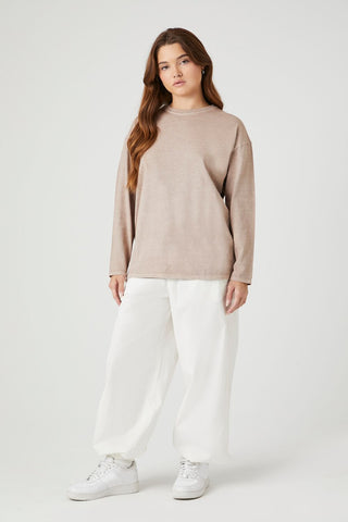 Oversized Drop-Sleeve Top