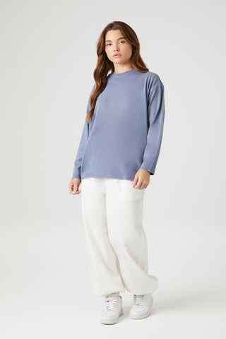 Oversized Drop-Sleeve Top