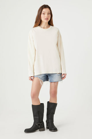 Oversized Drop-Sleeve Top