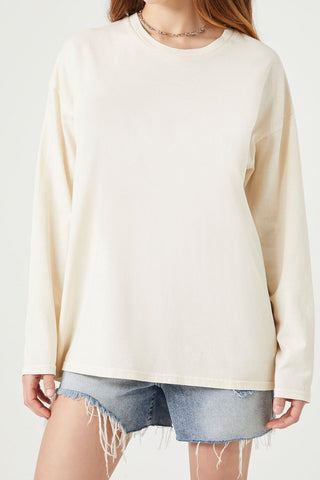 Oversized Drop-Sleeve Top