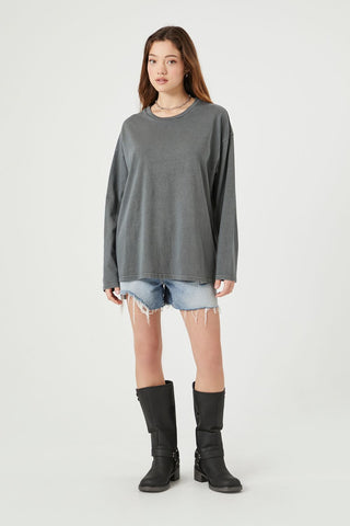 Oversized Drop-Sleeve Top