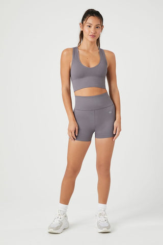 Seamless Scoop-Neck Sports Bra
