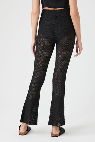 Crochet Flare Pants