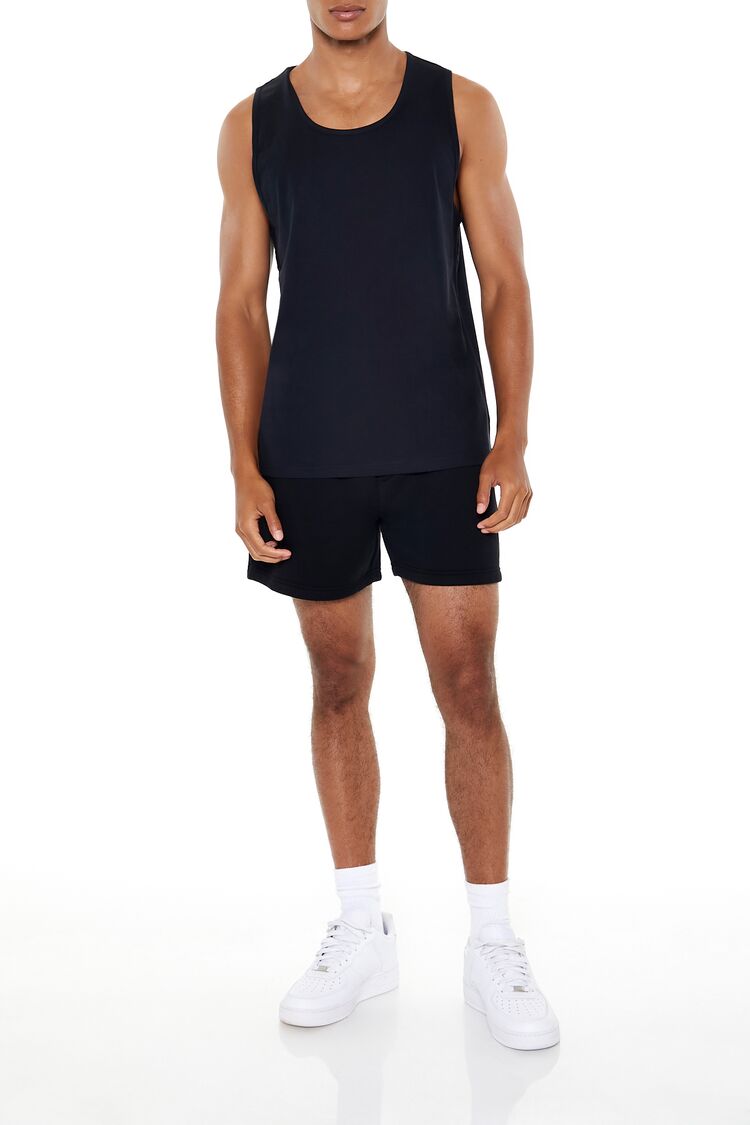  Forever 21 Cotton Tank Top - black - Bonton