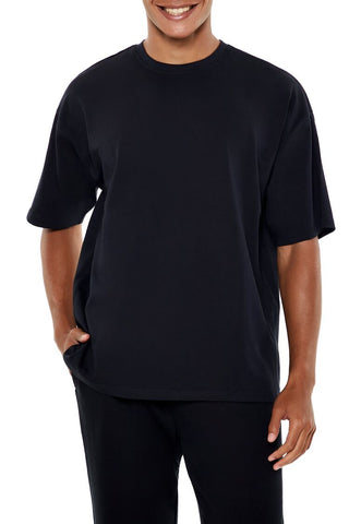 Oversized Cotton Crew Tee
