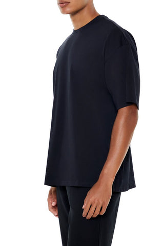 Oversized Cotton Crew Tee