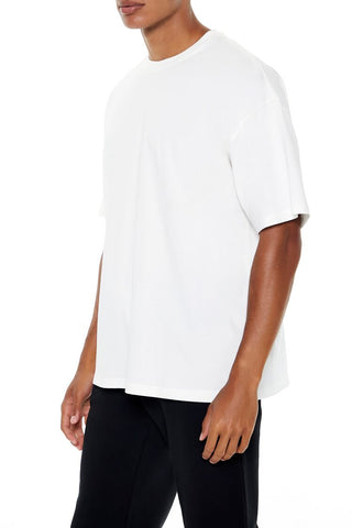 Oversized Cotton Crew Tee