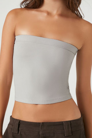 Ribbed Knit Tube Top