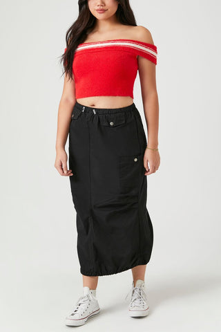Cargo Midi Skirt