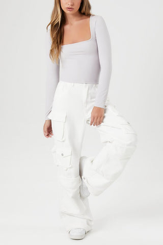 Sculpt Shape Square-Neck Top