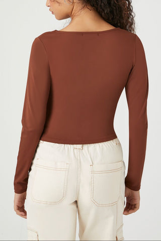 Sculpt Shape Square-Neck Top