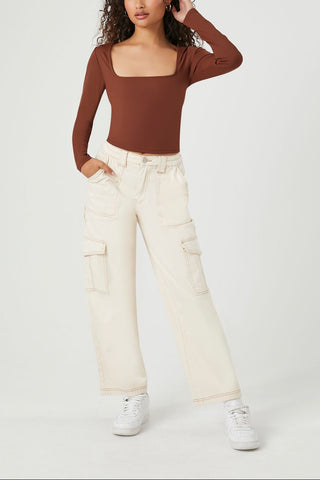 Sculpt Shape Square-Neck Top