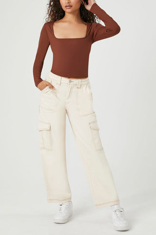 Sculpt Shape Square-Neck Top