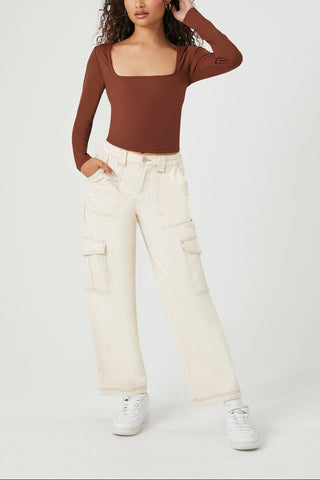 Sculpt Shape Square-Neck Top