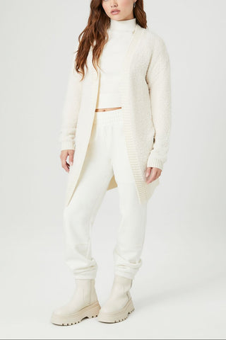 Open-Front Cardigan Sweater