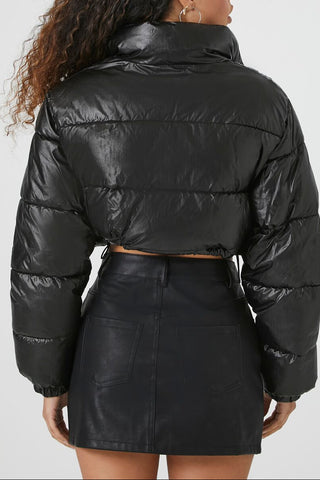 Cropped Puffer Jacket