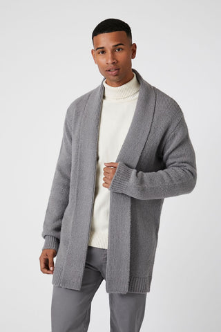 Open-Front Cardigan Sweater