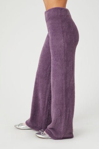 Sweater-Knit Flare Pants