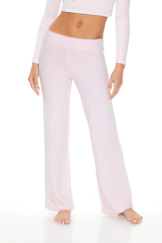 Sweater-Knit Flare Pants
