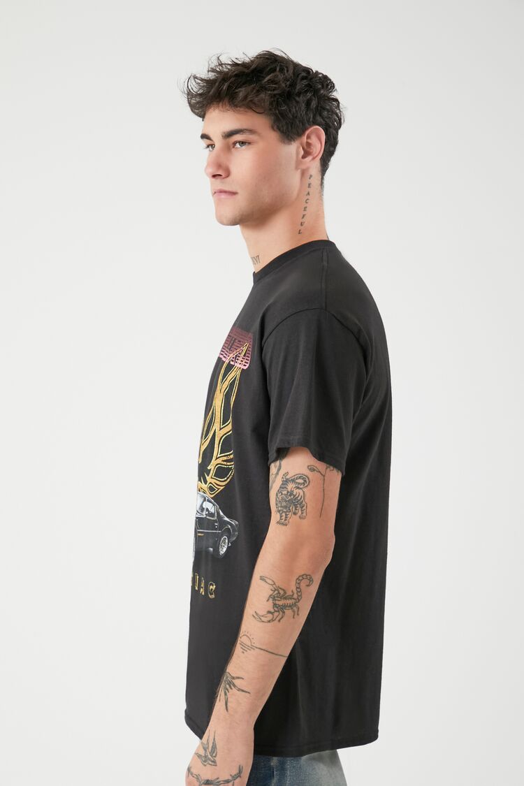  Forever 21 Firebird Pontiac Graphic Tee - black multi - Bonton