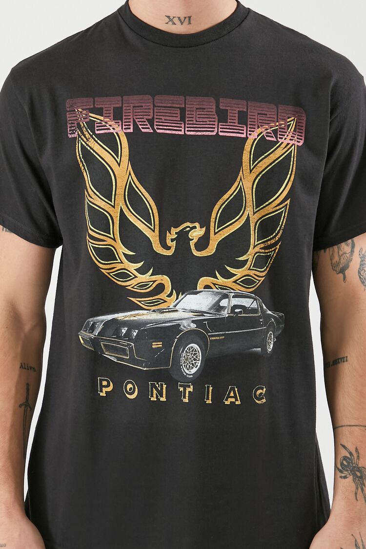  Forever 21 Firebird Pontiac Graphic Tee - black multi - Bonton