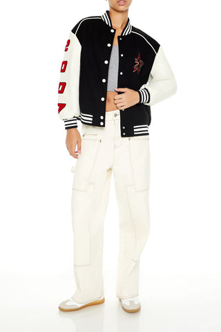 Star Girl Varsity Letterman Jacket