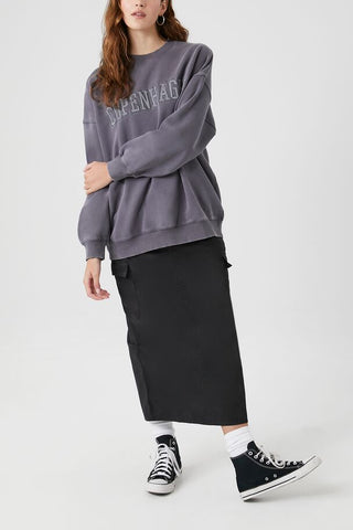 Cargo Maxi Skirt