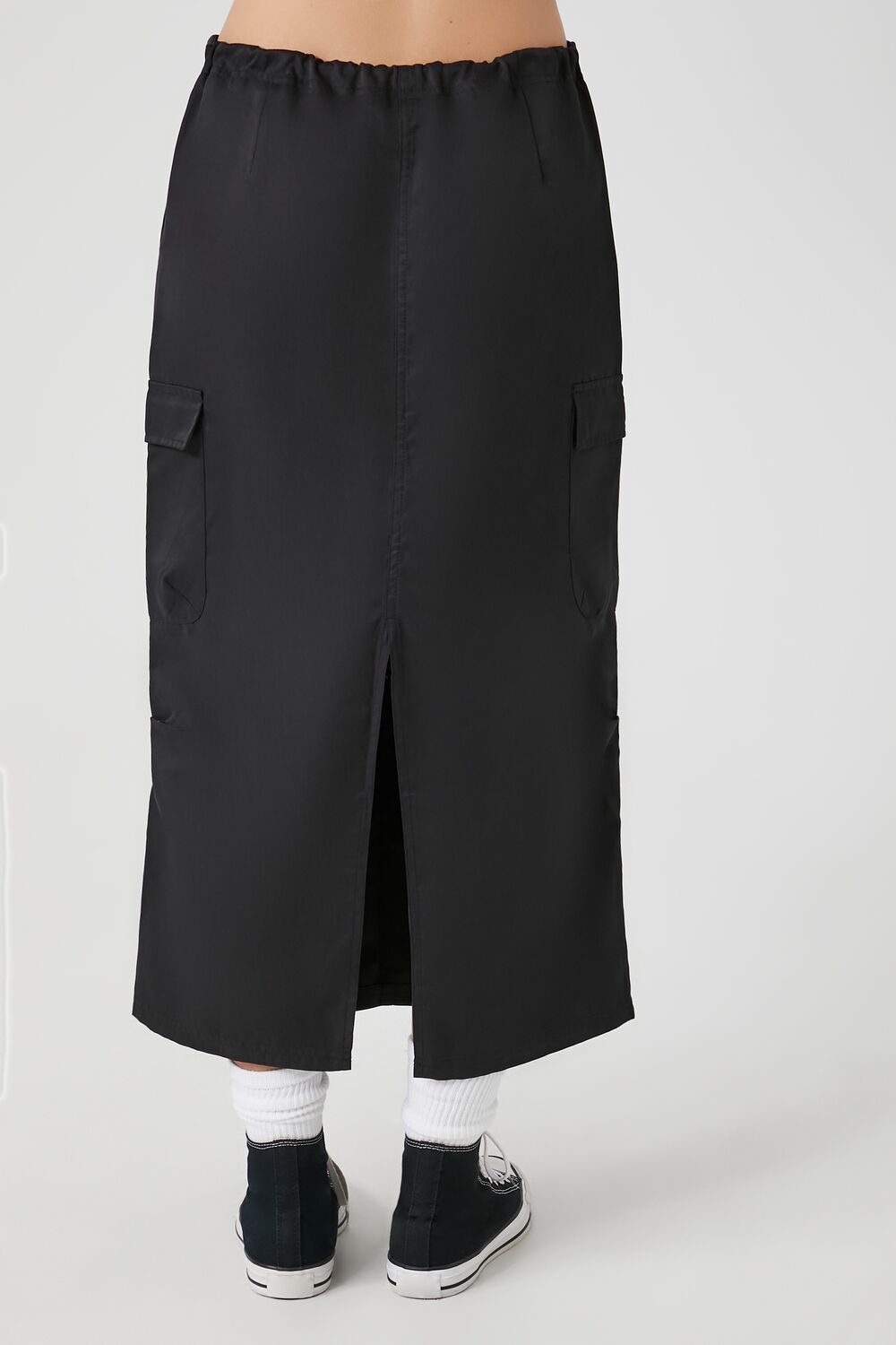  Forever 21 Cargo Maxi Skirt - stone - Bonton