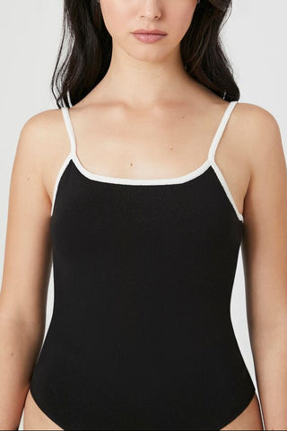 Sweater-Knit Cami Bodysuit