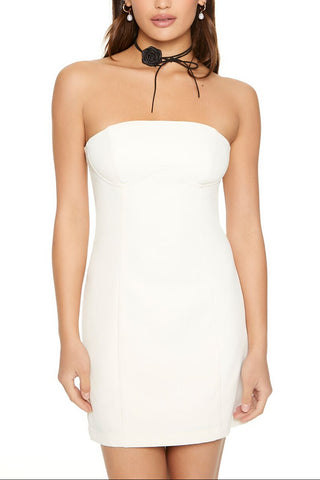 Bustier Tube Mini Dress