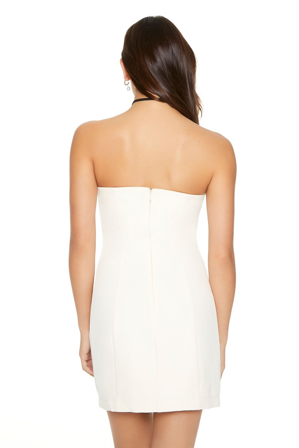  Forever 21 Bustier Tube Mini Dress - black-swatch - Bonton