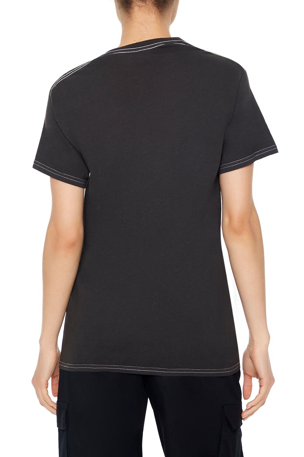 Forever 21 Johnny Cash Graphic Tee - charcoal multi - Bonton