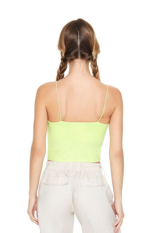 Mineral Wash Cropped Cami