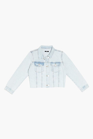 Girls Denim Trucker Jacket (Kids)