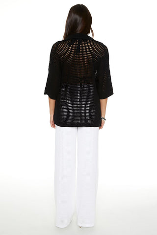 Crochet Straight-Leg Pants