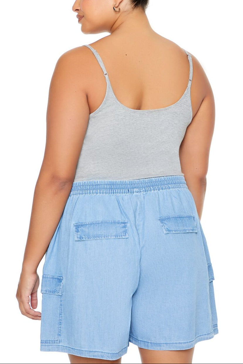  Forever 21 Plus Size Cami Bodysuit - camel - Bonton