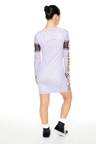 Corvette Graphic Mini Dress