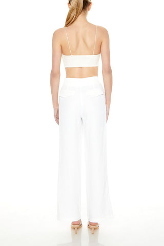 Mid-Rise Straight Pants