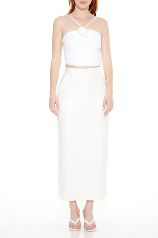 Cropped Rosette Cami