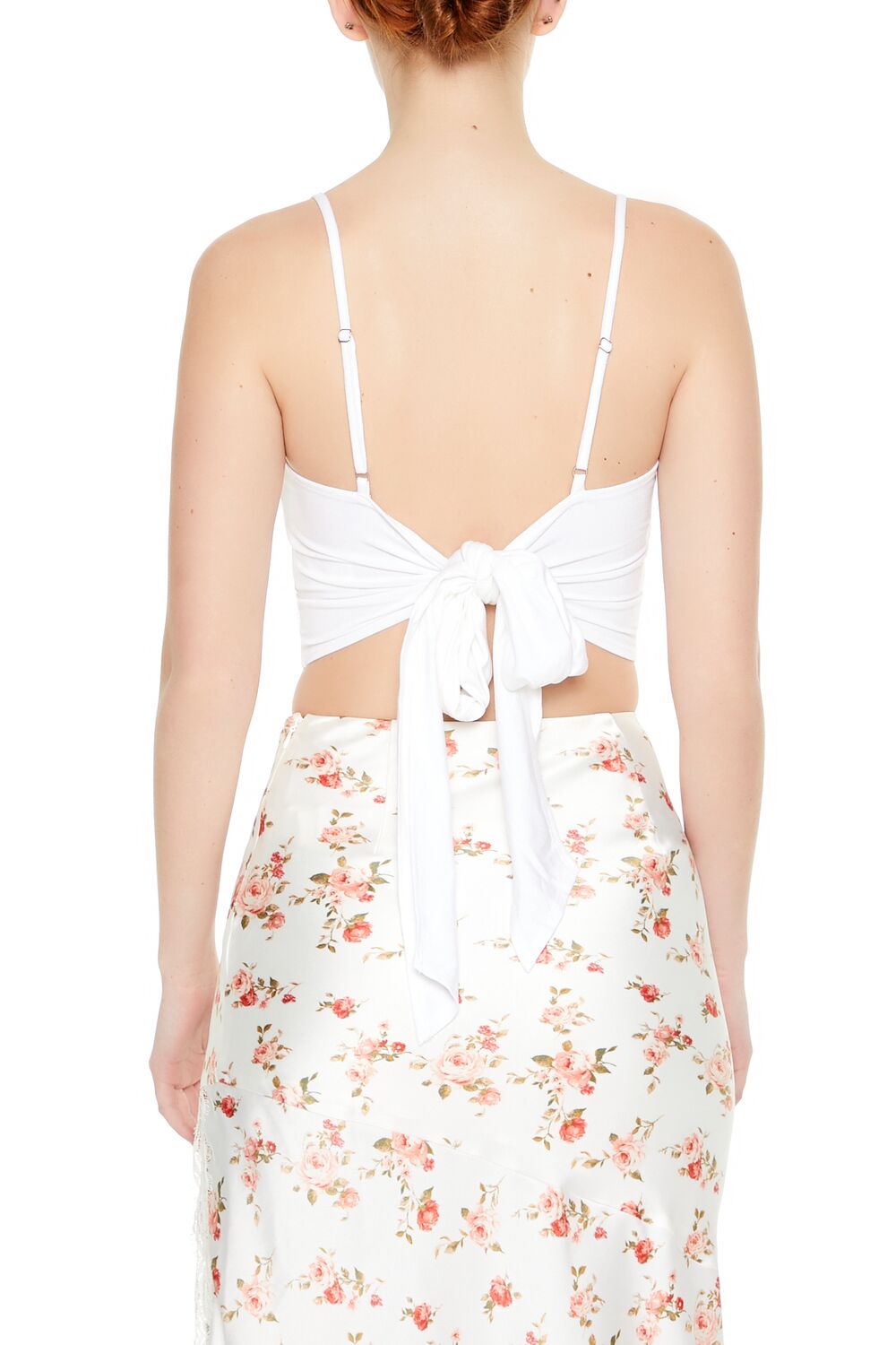  Forever 21 Tie-Back Cropped Cami - black - Bonton