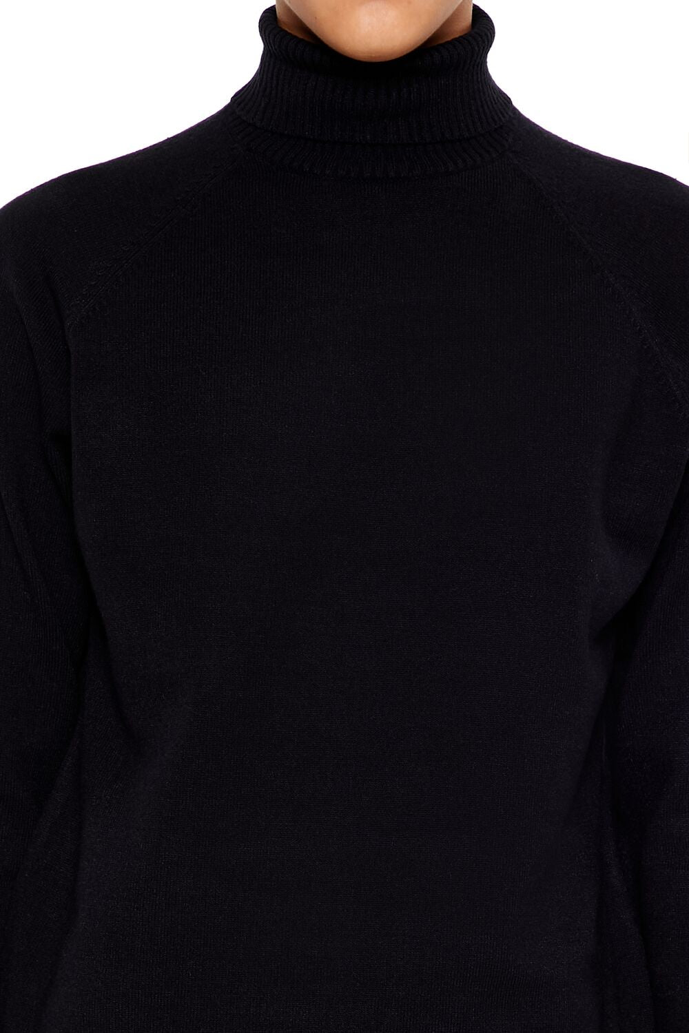  Forever 21 Raglan Turtleneck Sweater - cream - Bonton