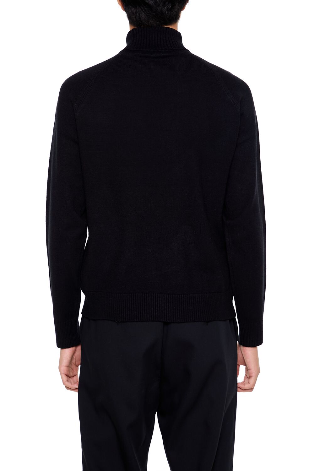  Forever 21 Raglan Turtleneck Sweater - cream - Bonton